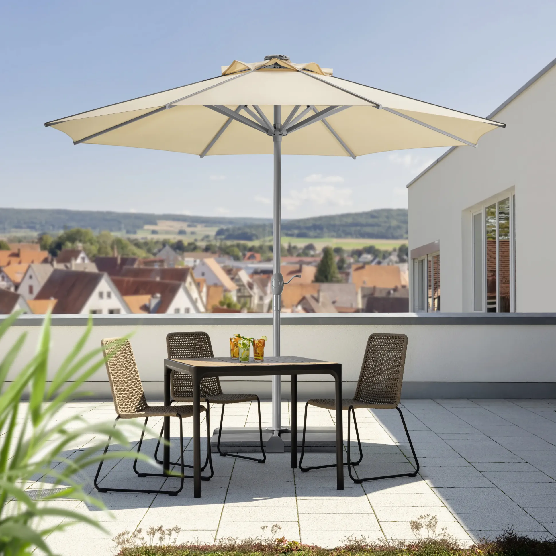 Schneider Sonnenschirm Rooftop natur Ø 350 cm