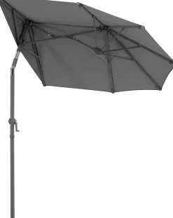 Schneider Sonnenschirm Salerno mezza anthrazit 150 x 150 cm