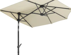 Schneider Sonnenschirm Salerno mezza natur 150 x 150 cm