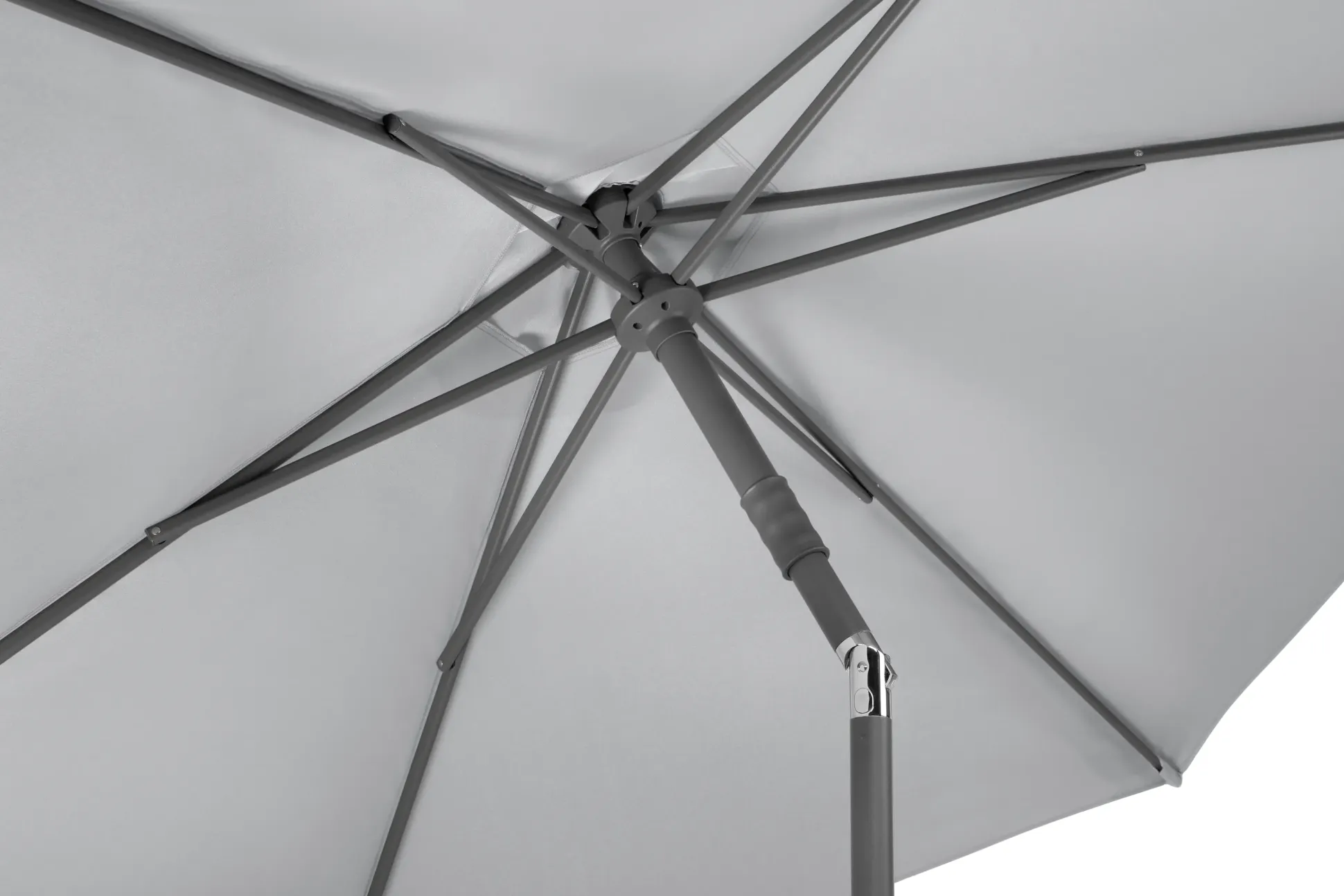 Schneider Sonnenschirm Sevilla silbergrau Ø 270 cm