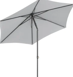 Schneider Sonnenschirm Sevilla silbergrau Ø 270 cm