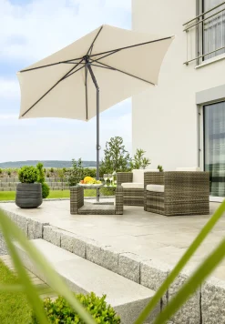 Schneider Sonnenschirm Sevilla natur Ø 270 cm