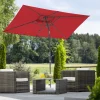 Schneider Sonnenschirm Tunis rot 270 x 150 cm
