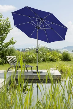 Schneider Sonnenschirm Venedig blau Ø 270 cm