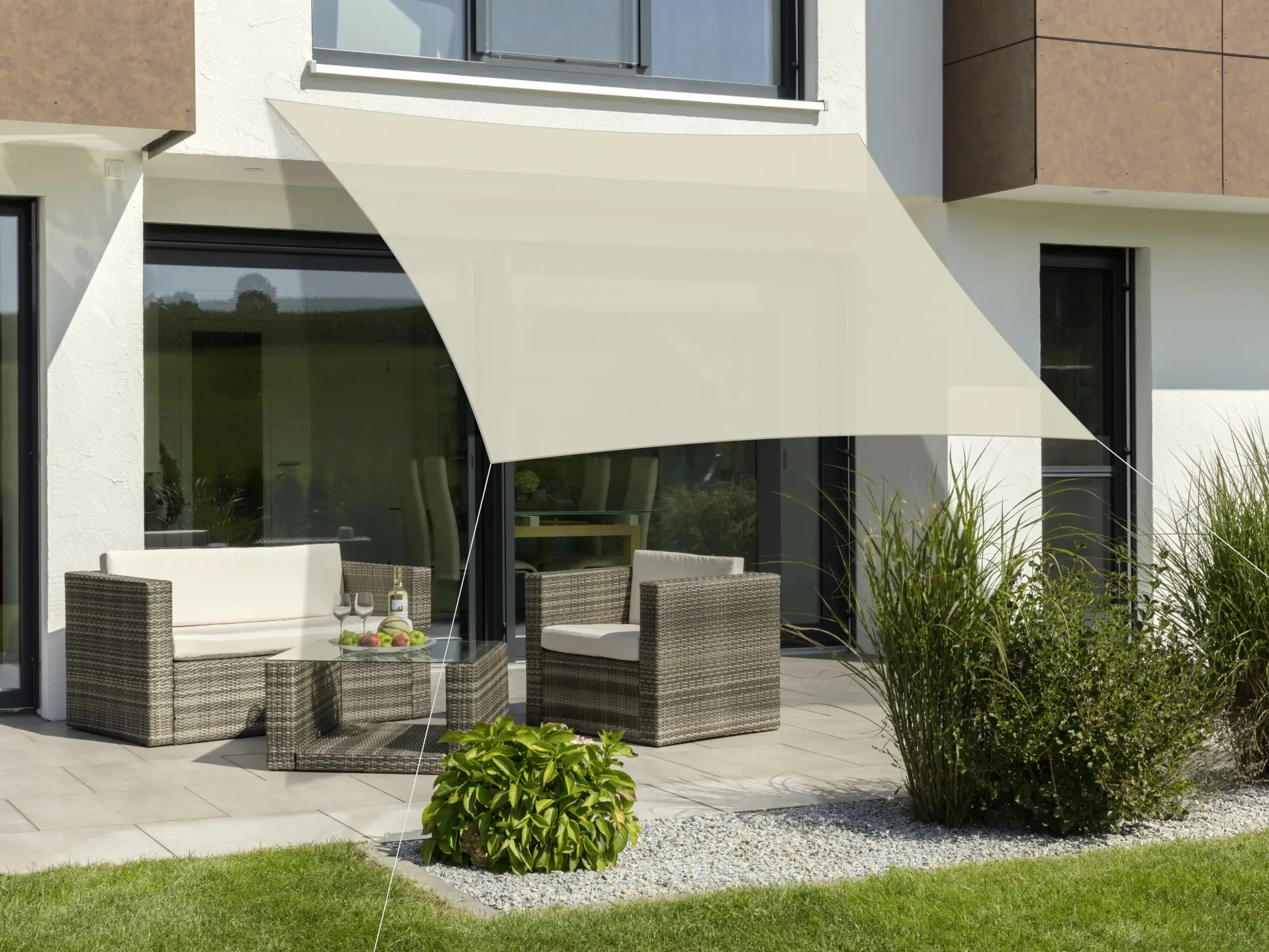 Schneider Sonnensegel Teneriffa natur 360 x 360 cm
