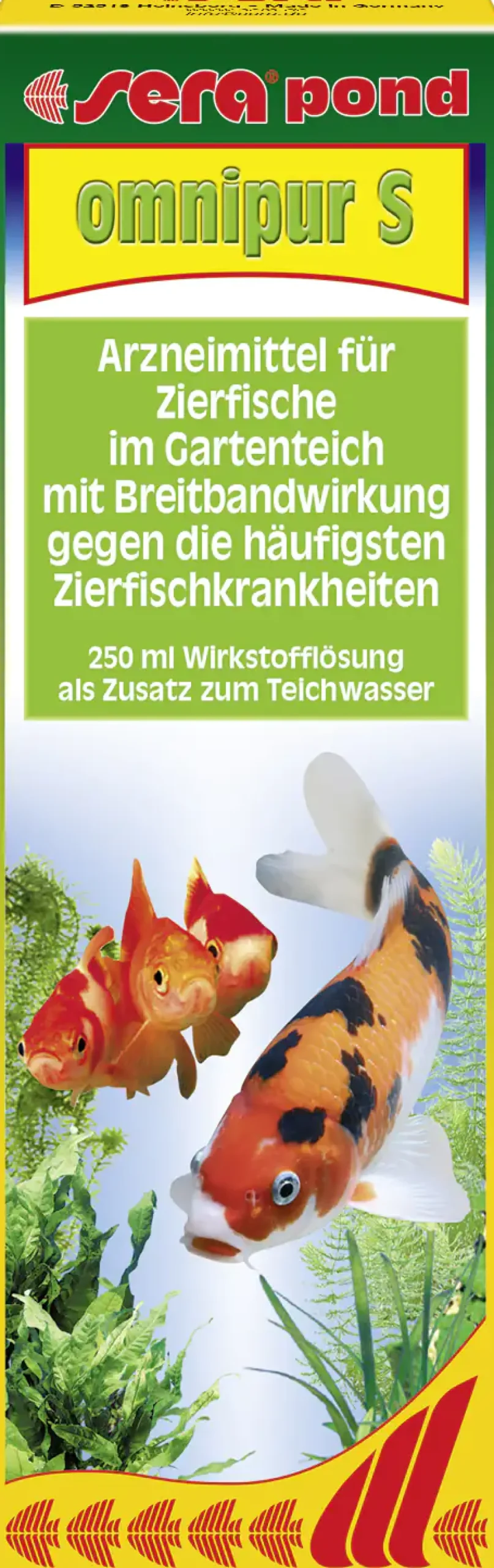 Sera Pond Arzneimittel für Teichfische Omnipur A 250 ml