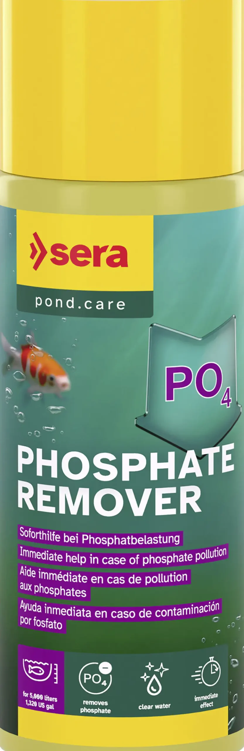 Sera Pond Teichpflege Phosphate Remover gegen Algen 500 ml