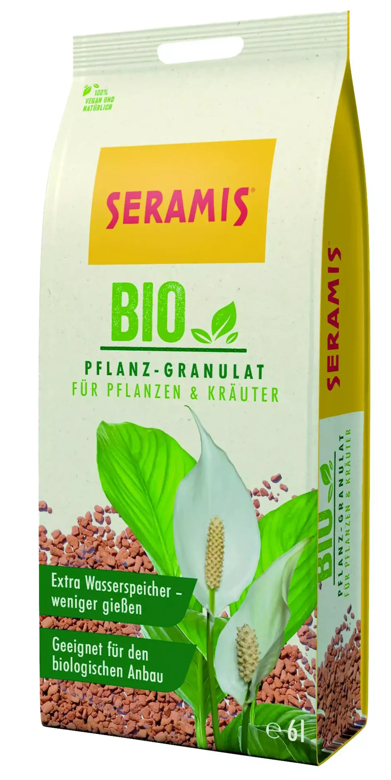 Seramis Bio-Pflanz-Granulat für Pflanzen & Kräuter 6 l