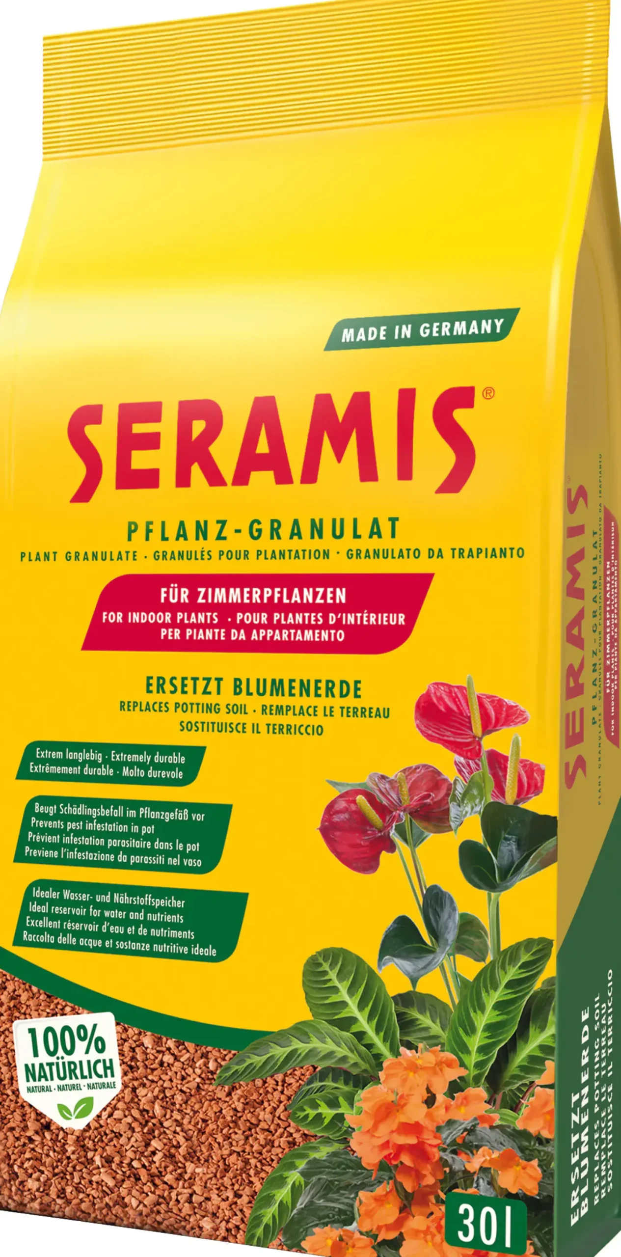 Seramis Pflanz-Granulat für Zimmerpflanzen 30 L