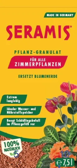 Seramis Pflanz-Granulat für Zimmerpflanzen 7,5 L