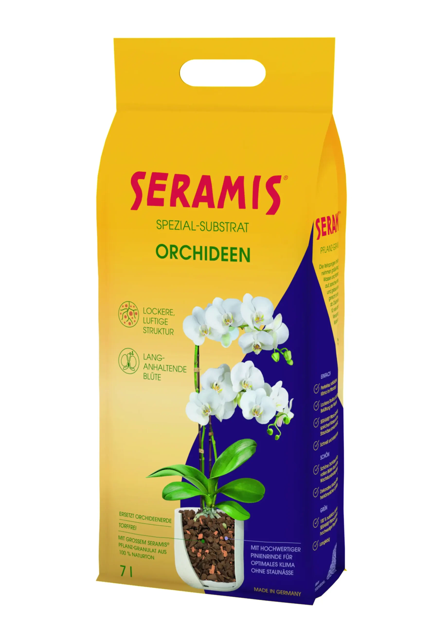 Seramis Spezial-Substrat für Orchideen 7 l