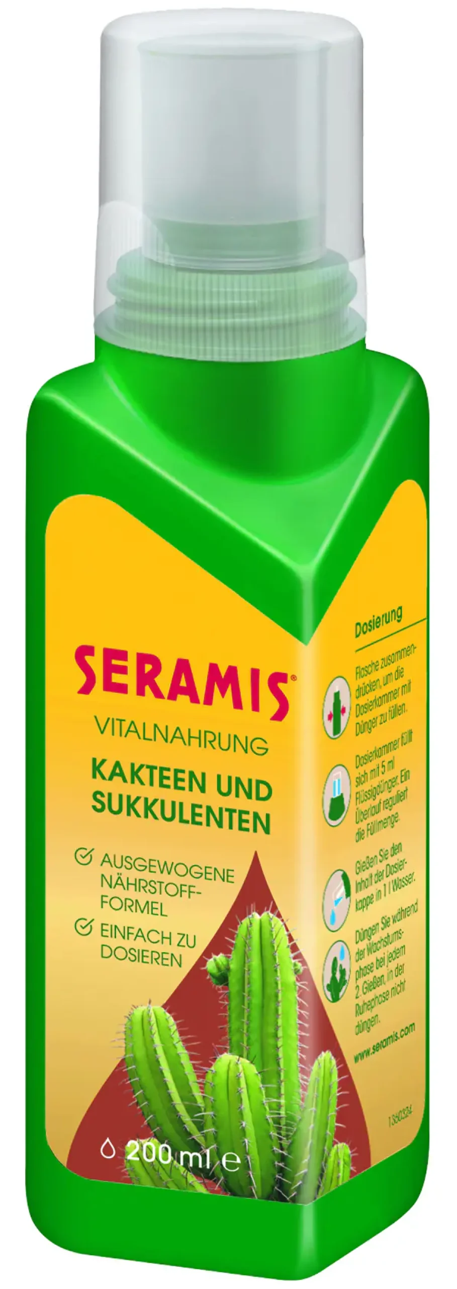 Seramis Vitalnahrung für Kakteen und Sukkulenten 200 ml