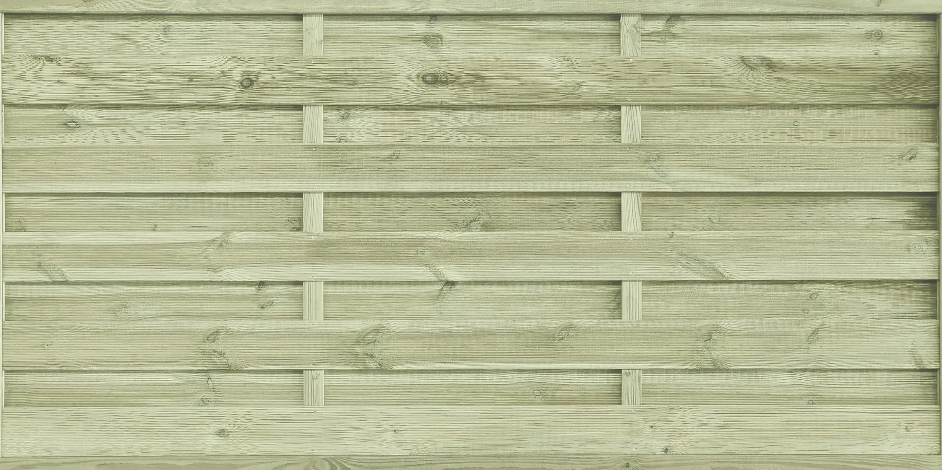 Sichtschutzzaun Rügen 180 x 90 cm, gerade, kesseldruckimprägniert