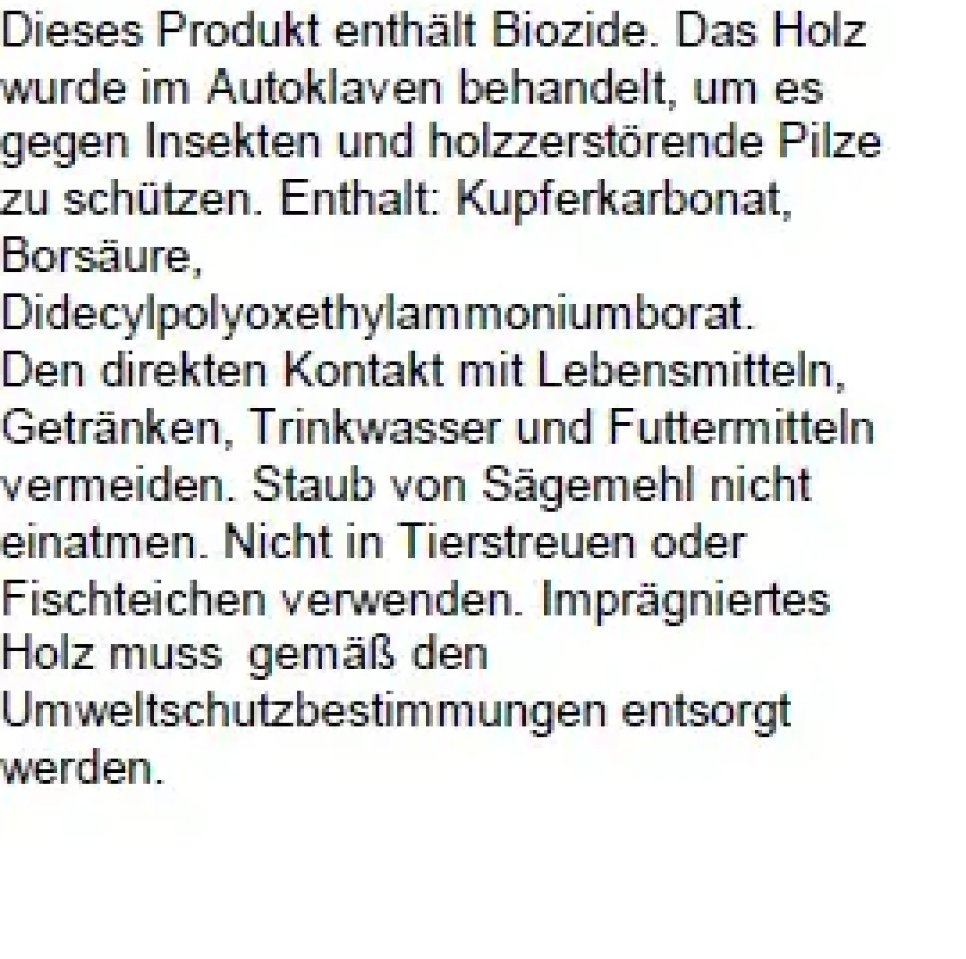 Sichtschutzzaun Rügen 90 x 180 cm, gerade, kesseldruckimprägniert