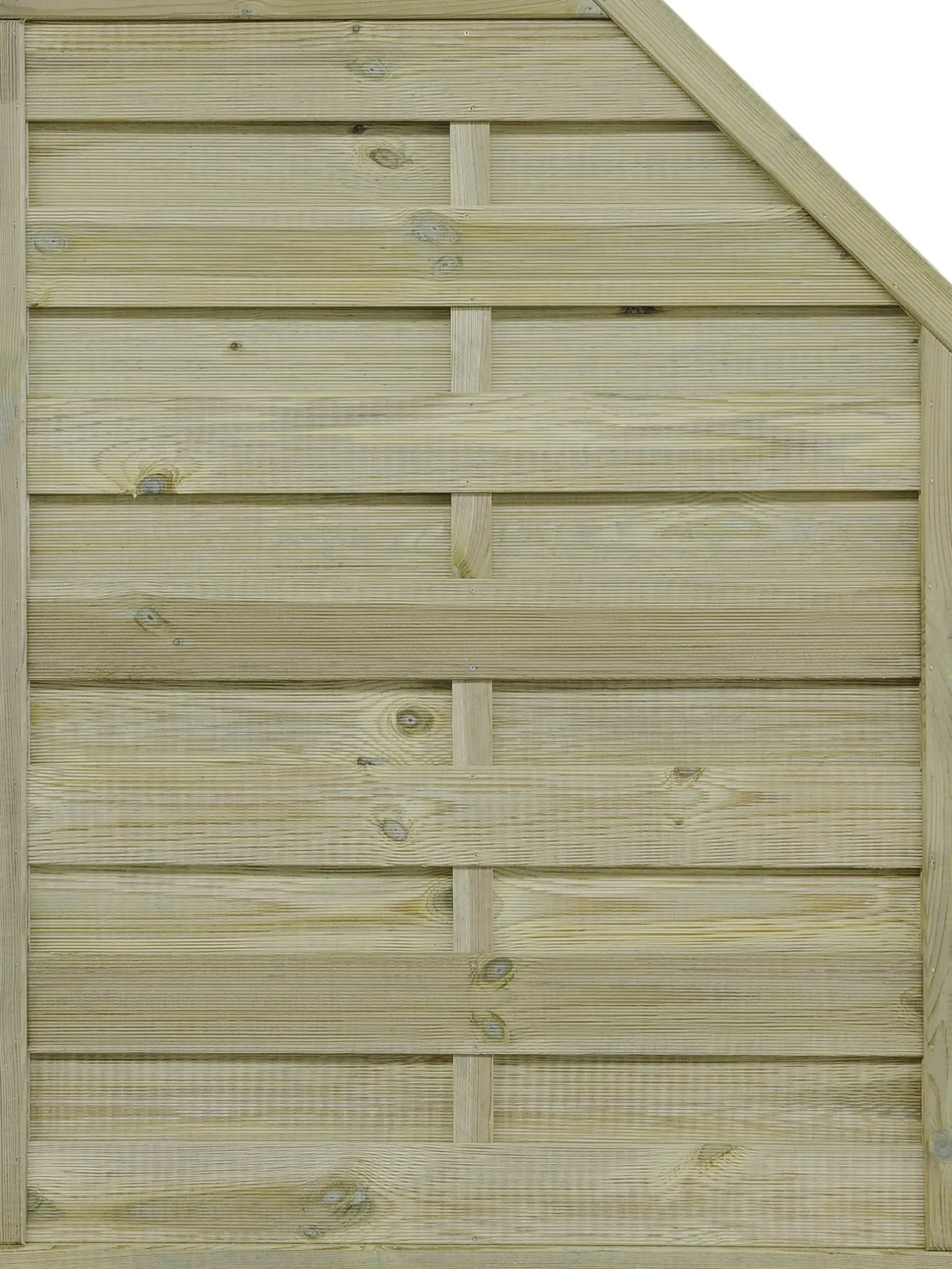 Sichtschutzzaun Rügen 90 x 120 cm, Abstufung, kesseldruckimprägniert