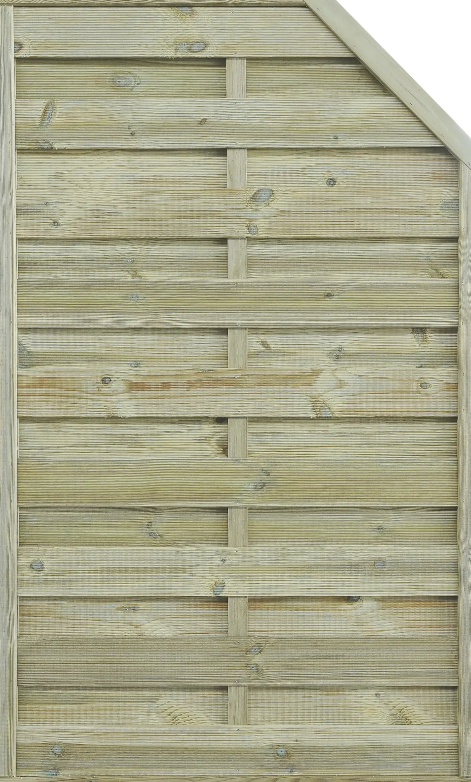 Sichtschutzzaun Rügen 90 x 150 cm, Abstufung, kesseldruckimprägniert