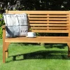 Siena Garden Gartenbank Lovera 59,5 x 120 x 90 cm