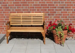 Siena Garden Gartenbank Lovera 59,5 x 120 x 90 cm