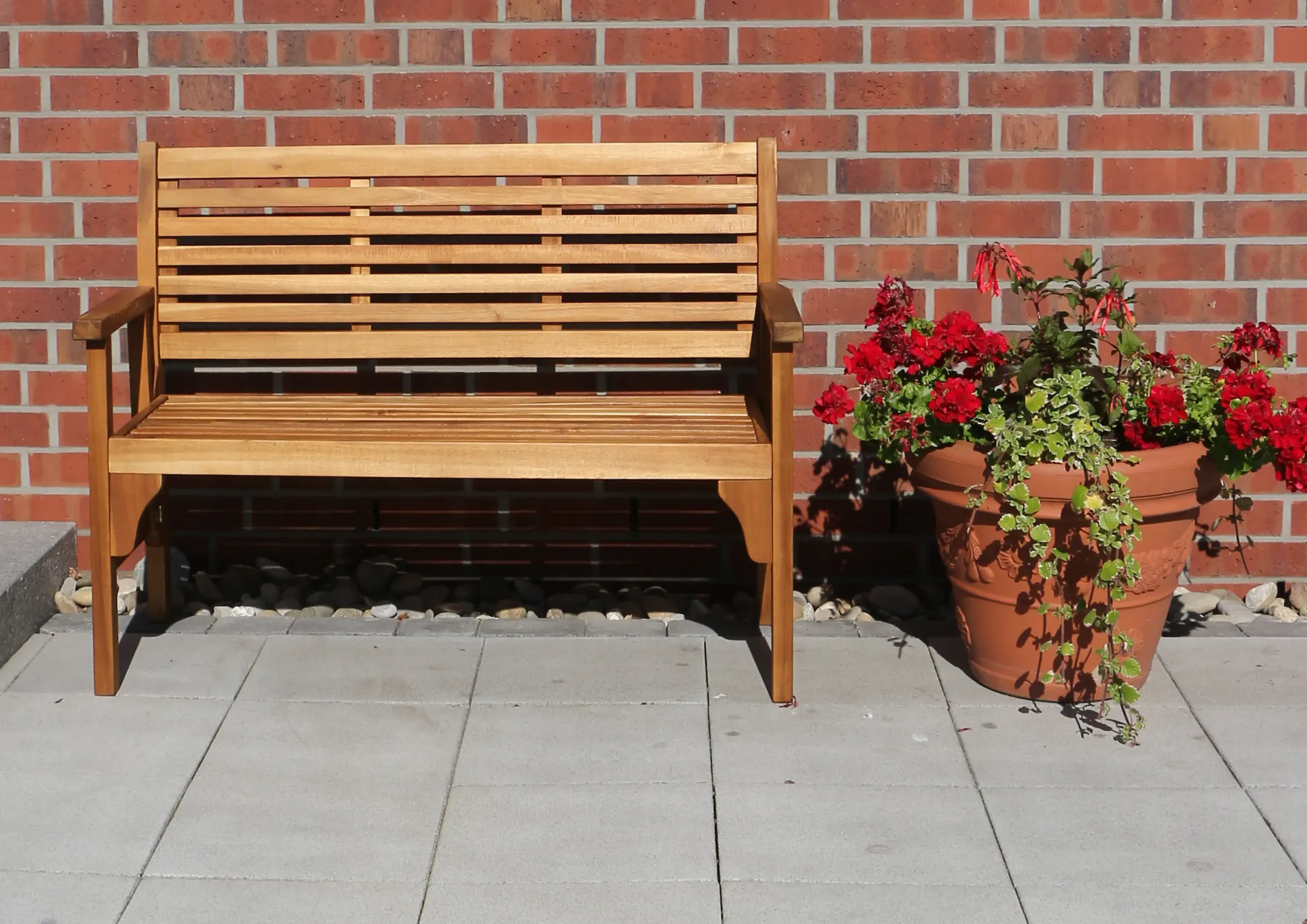 Siena Garden Gartenbank Lovera 59,5 x 120 x 90 cm