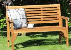 Siena Garden Gartenbank Lovera 59,5 x 120 x 90 cm