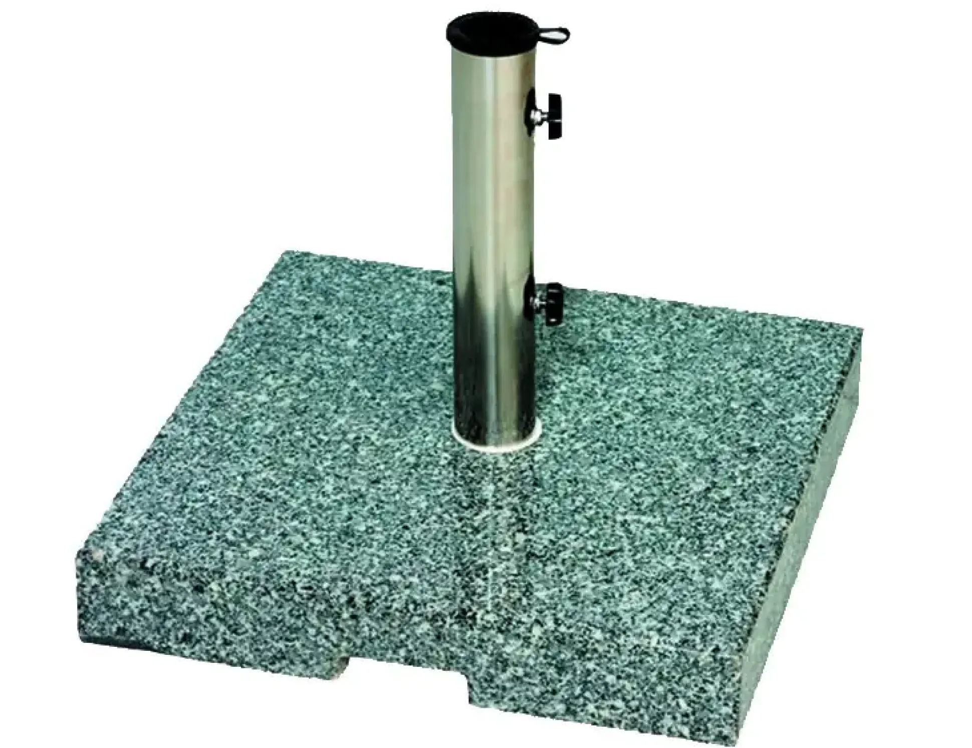 Siena Garden Granitständer eckig 45 kg, mit Griff und Rollen