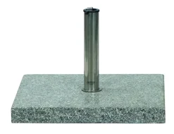 Siena Garden Granitständer eckig 45 kg, mit Griff und Rollen