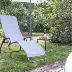 Siena Garden Kippliege Bito anthrazit taubenblau