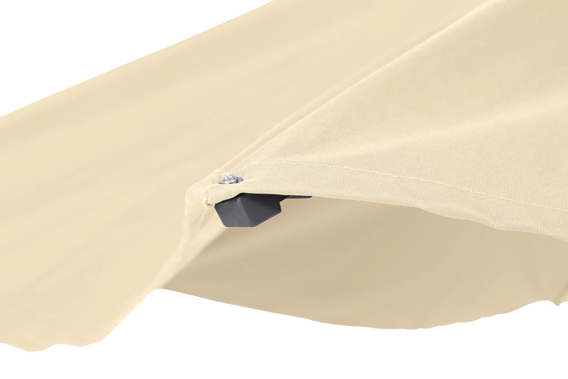Siena Garden Mittelstockschirm Avio ecru, 250 x 250 cm