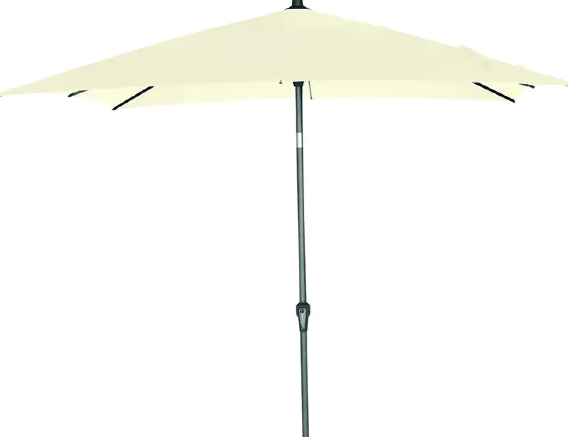 Siena Garden Mittelstockschirm Avio ecru, 250 x 250 cm