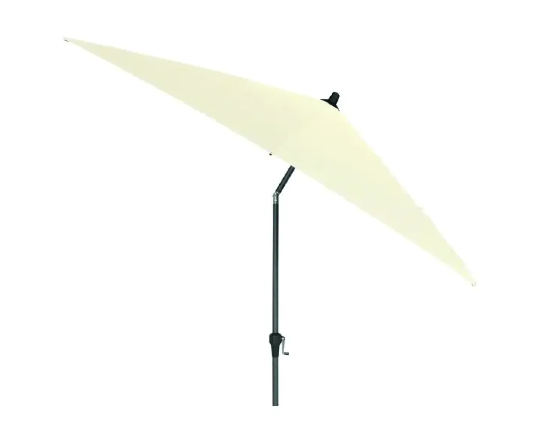 Siena Garden Mittelstockschirm Avio ecru, 250 x 250 cm