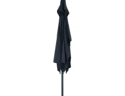 Siena Garden Mittelstockschirm Isa anthrazit 200 x 300 cm