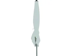 Siena Garden Mittelstockschirm Avio grau 300 x 200 cm