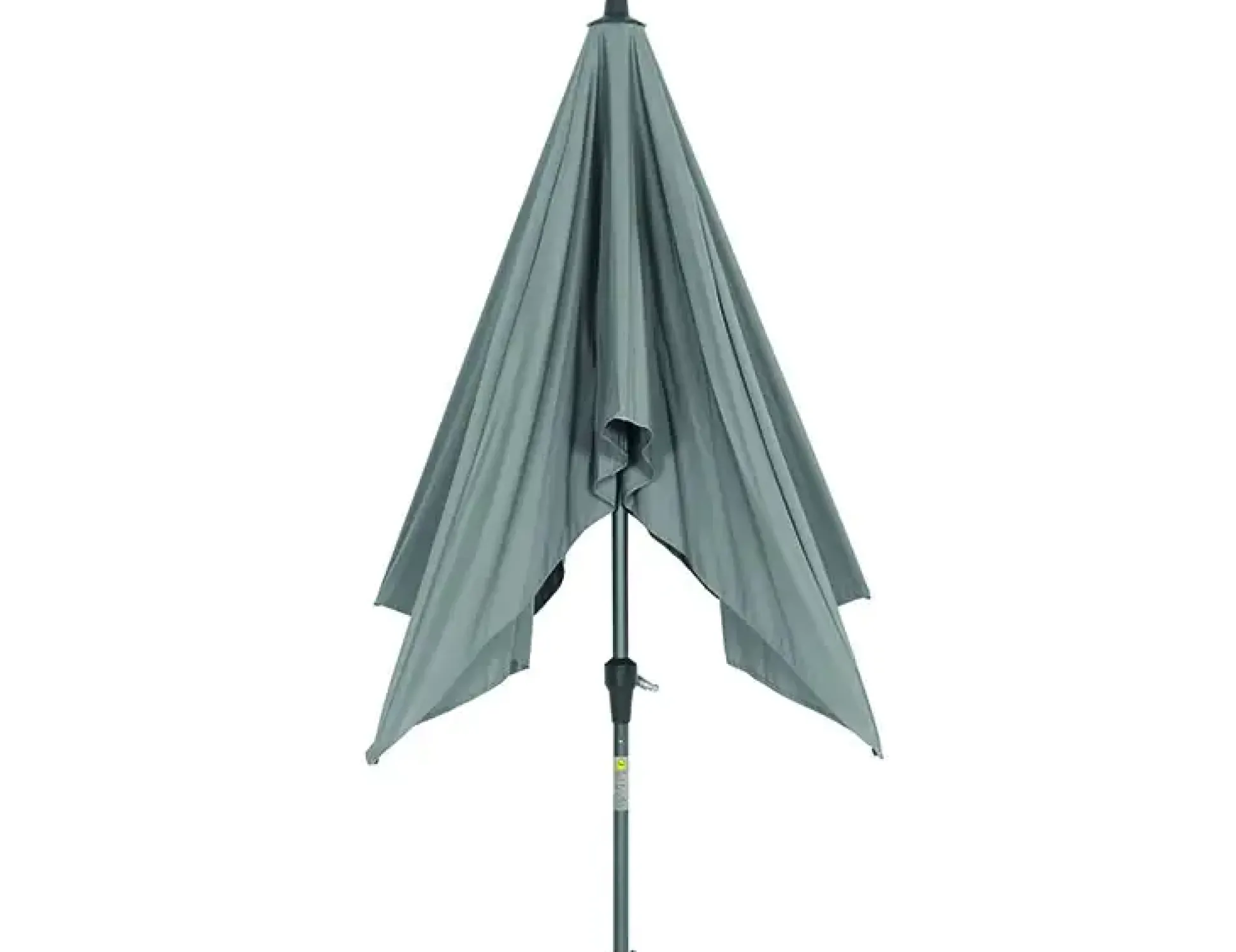 Siena Garden Mittelstockschirm Avio grau 300 x 200 cm
