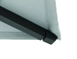 Siena Garden Mittelstockschirm Avio grau 300 x 200 cm