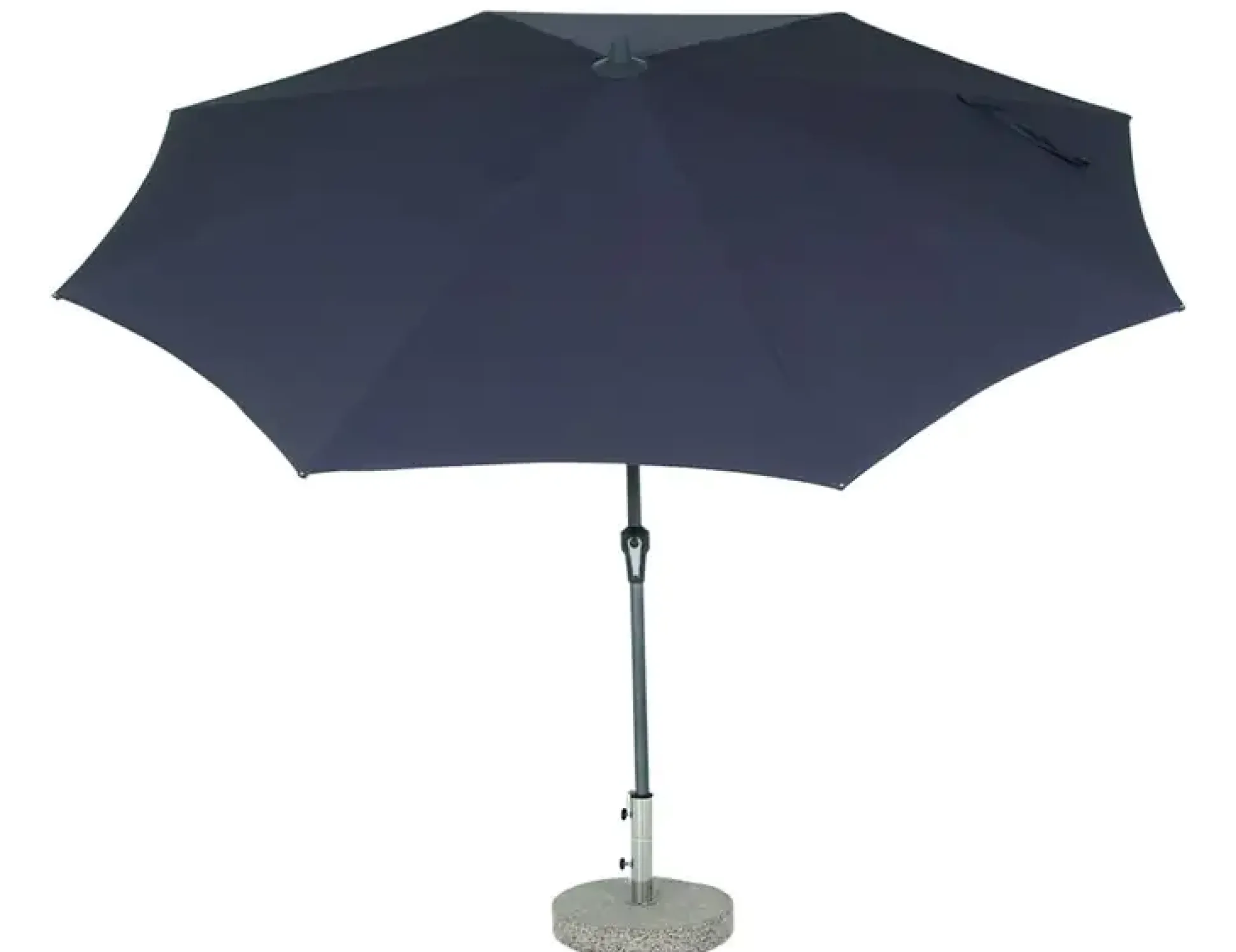 Siena Garden Mittelstockschirm Avio anthrazit Ø 300 cm