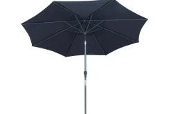 Siena Garden Mittelstockschirm Avio anthrazit Ø 300 cm