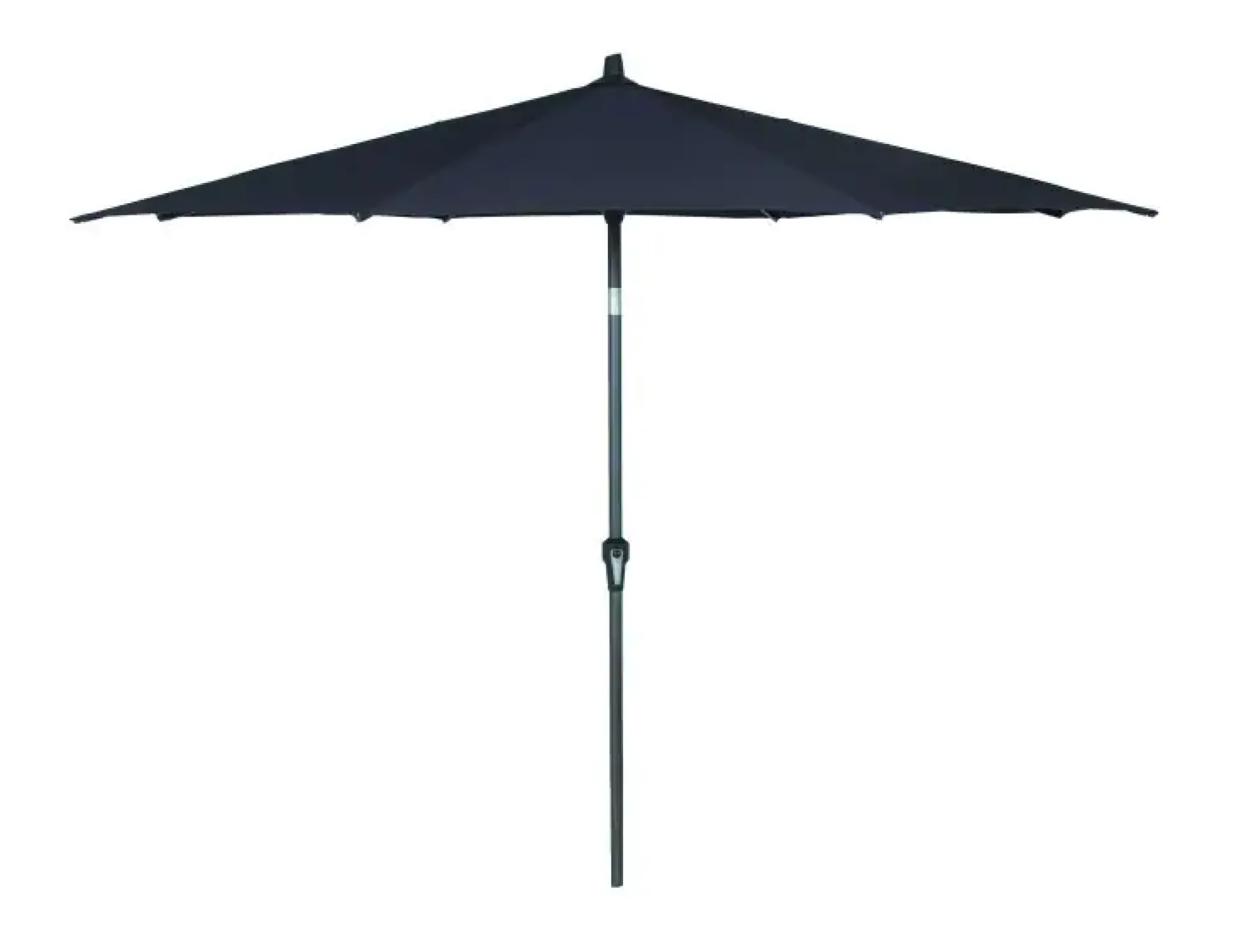 Siena Garden Mittelstockschirm Avio anthrazit Ø 300 cm