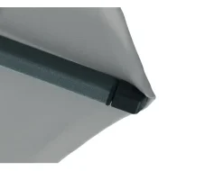 Siena Garden Mittelstockschirm Avio taupe Ø 350 cm