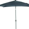 Siena Garden Mittelstockschirm Avio anthrazit, 250 x 250 cm