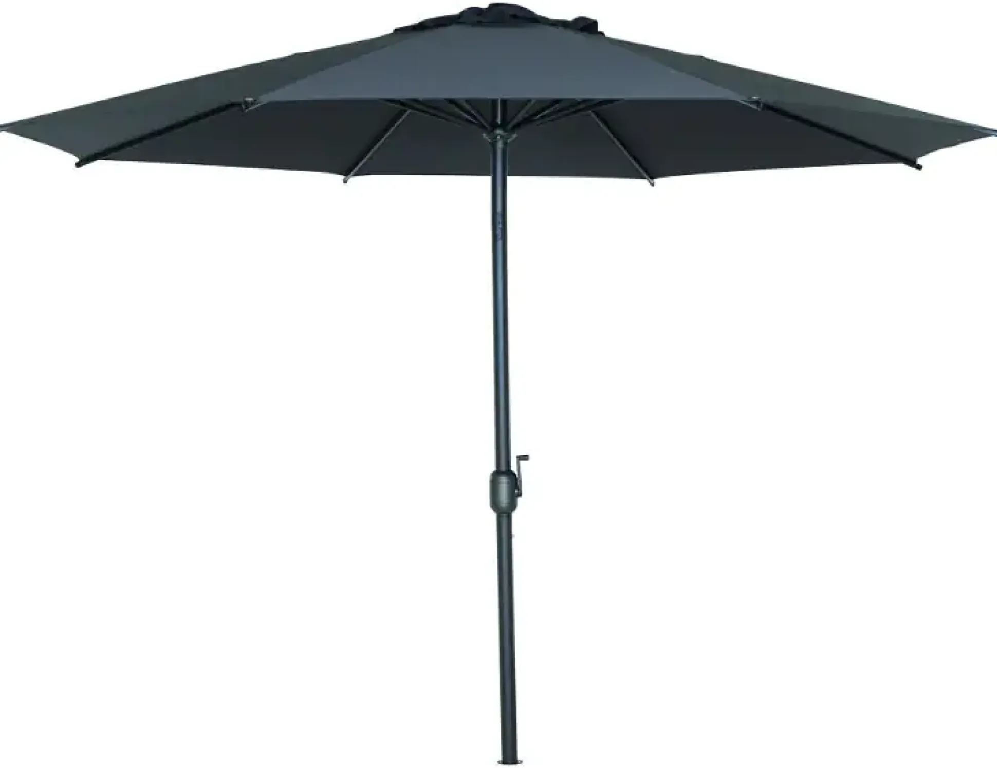 Siena Garden Mittelstockschirm Isa anthrazit Ø 300 cm
