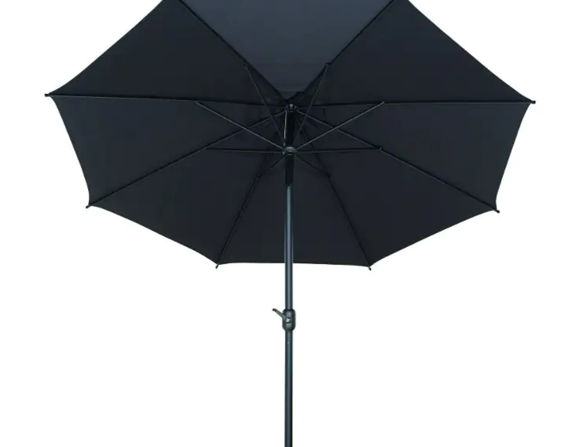 Siena Garden Mittelstockschirm Isa anthrazit Ø 300 cm