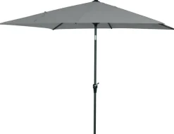 Siena Garden Mittelstockschirm Avio taupe 250 x 200 cm