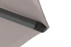 Siena Garden Mittelstockschirm Avio taupe, 250 x 250 cm