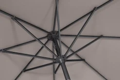 Siena Garden Mittelstockschirm Avio taupe, 250 x 250 cm