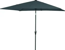 Siena Garden Mittelstockschirm Avio anthrazit 250 x 200 cm
