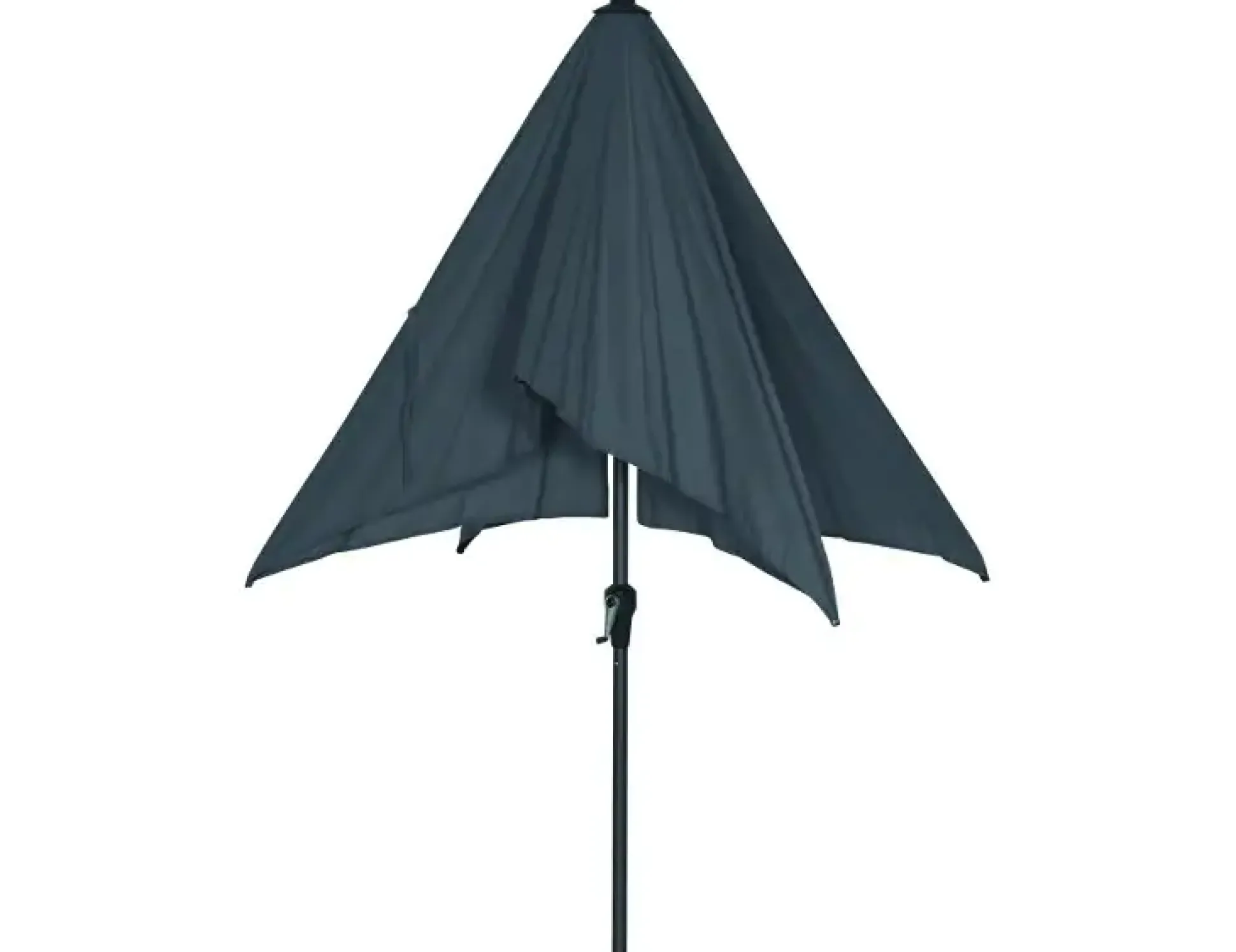 Siena Garden Mittelstockschirm Avio anthrazit 250 x 200 cm