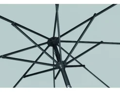 Siena Garden Mittelstockschirm Avio grau 250 x 200 cm