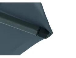 Siena Garden Mittelstockschirm Avio anthrazit, Ø 350 cm