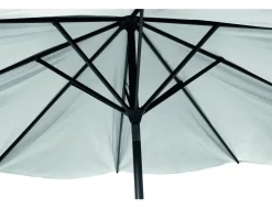 Siena Garden Mittelstockschirm Avio grau Ø 300 cm