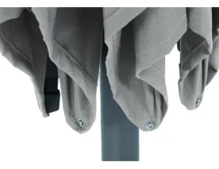 Siena Garden Mittelstockschirm Avio taupe Ø 300 cm